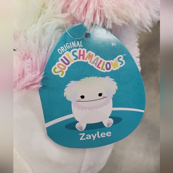 Zaylee 7" Squishmallows NWT 7" the Bigfoot Plush - Picture 3 of 4